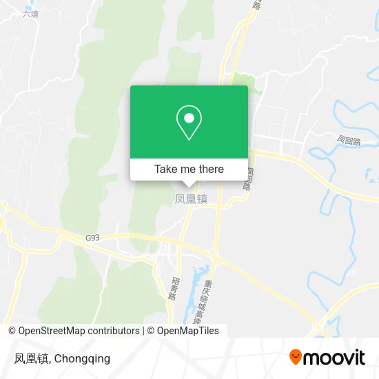 凤凰镇 map