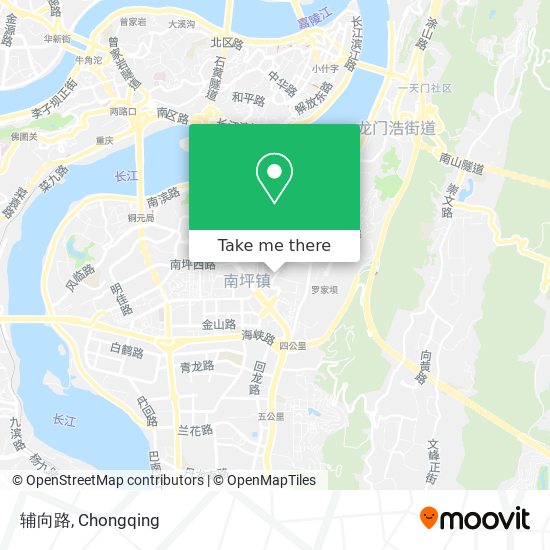 辅向路 map