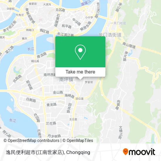 逸民便利超市(江南世家店) map