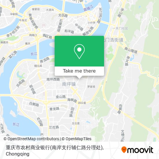 重庆市农村商业银行(南岸支行辅仁路分理处) map