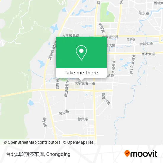 台北城3期停车库 map