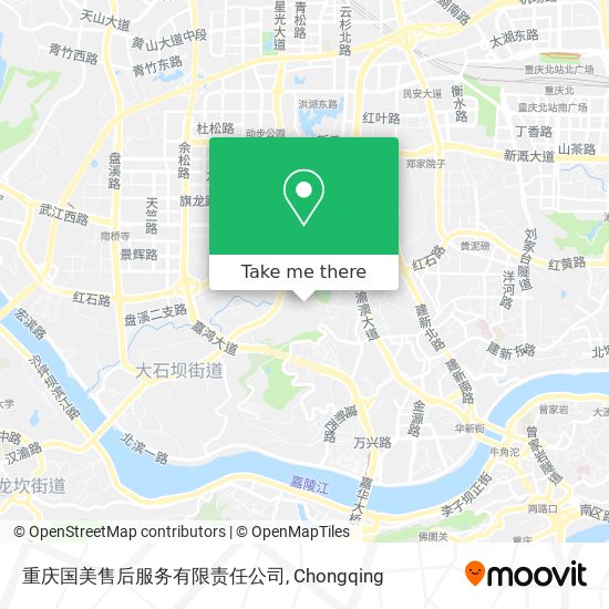 重庆国美售后服务有限责任公司 map