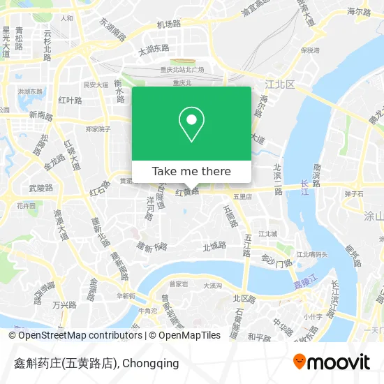 鑫斛药庄(五黄路店) map