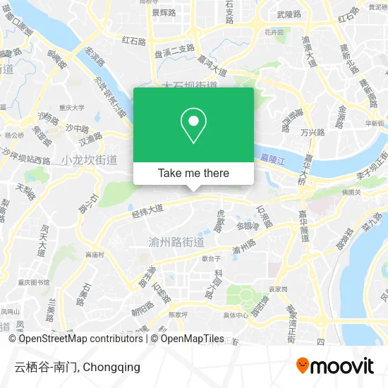 云栖谷-南门 map