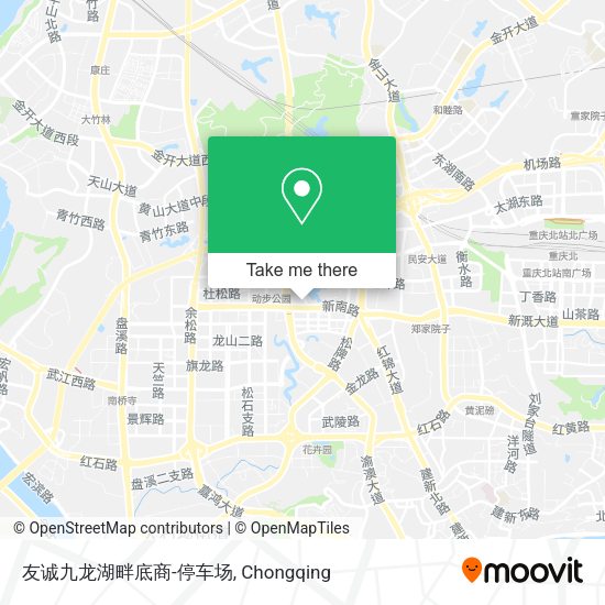 友诚九龙湖畔底商-停车场 map