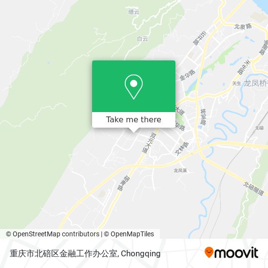 重庆市北碚区金融工作办公室 map