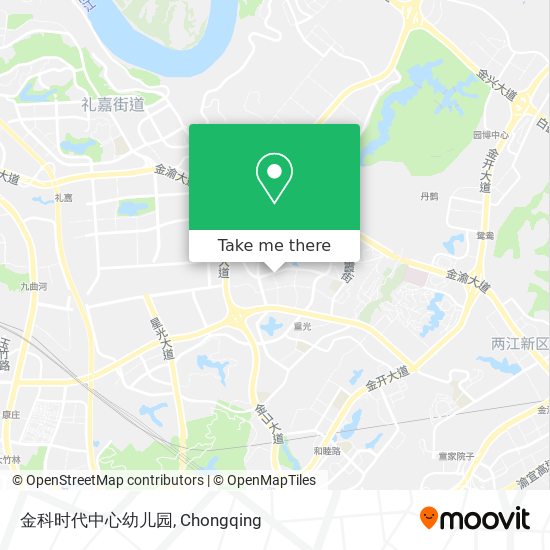 金科时代中心幼儿园 map