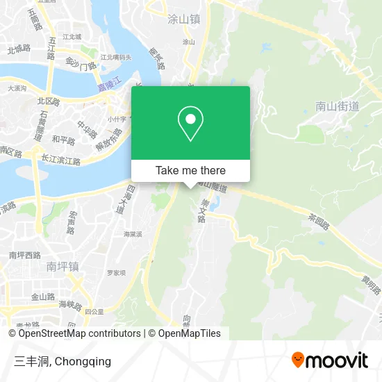 三丰洞 map