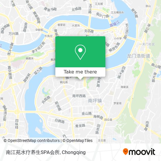 南江苑水疗养生SPA会所 map