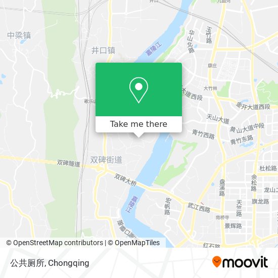 公共厕所 map