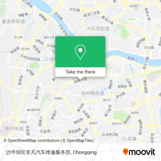 沙坪坝区非凡汽车维修服务部 map