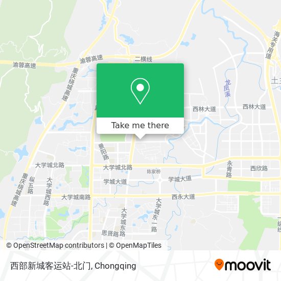 西部新城客运站-北门 map
