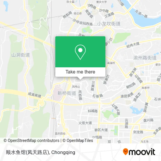 顺水鱼馆(凤天路店) map