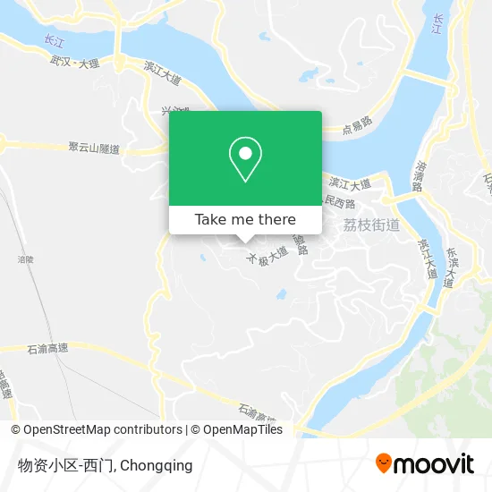 物资小区-西门 map