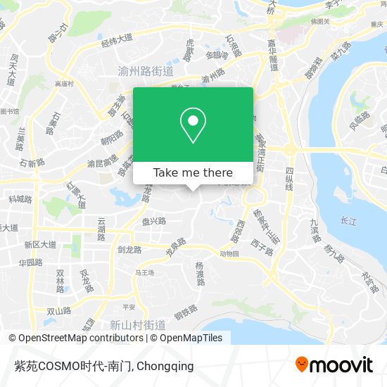 紫苑COSMO时代-南门 map