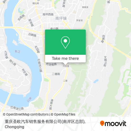 重庆圣欧汽车销售服务有限公司(南岸区总部) map