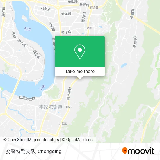 交警特勤支队 map