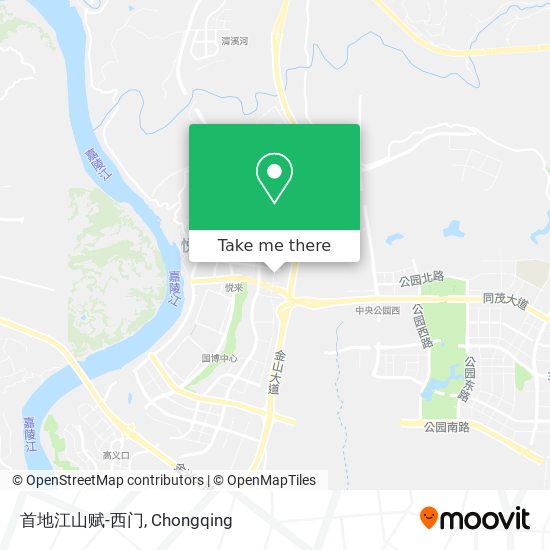 首地江山赋-西门 map