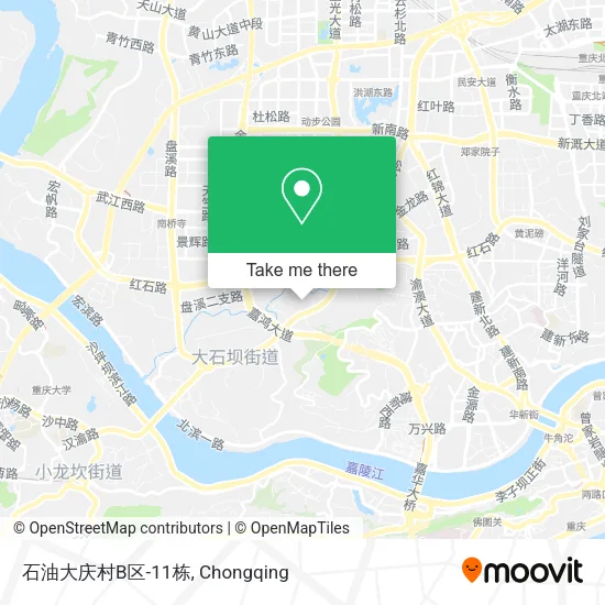 石油大庆村B区-11栋 map