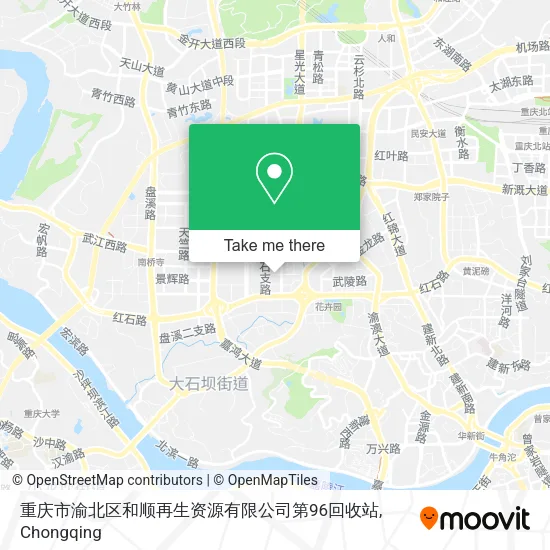 重庆市渝北区和顺再生资源有限公司第96回收站 map