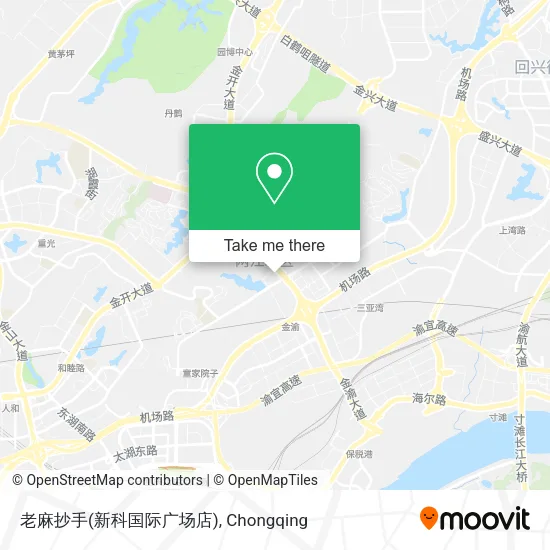 老麻抄手(新科国际广场店) map