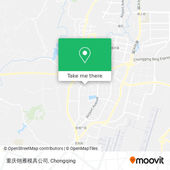 重庆翎雁模具公司 map