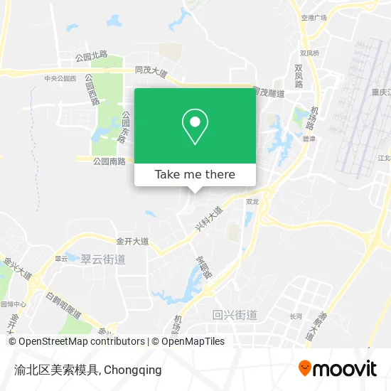 渝北区美索模具 map