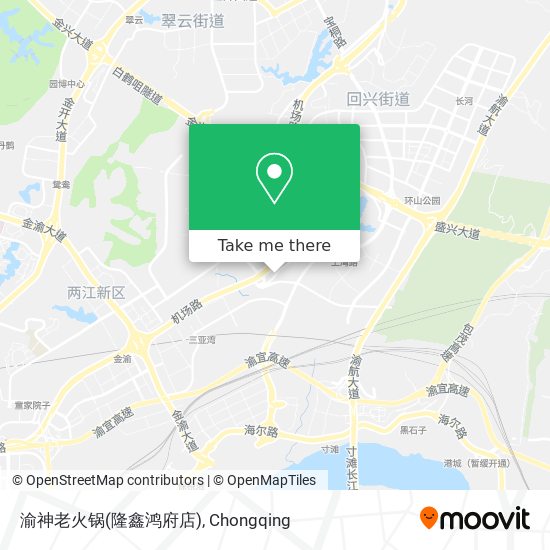 渝神老火锅(隆鑫鸿府店) map