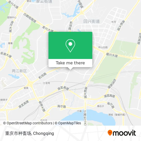 重庆市种畜场 map