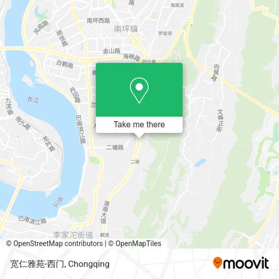 宽仁雅苑-西门 map