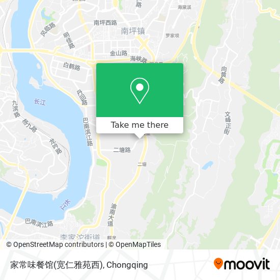 家常味餐馆(宽仁雅苑西) map