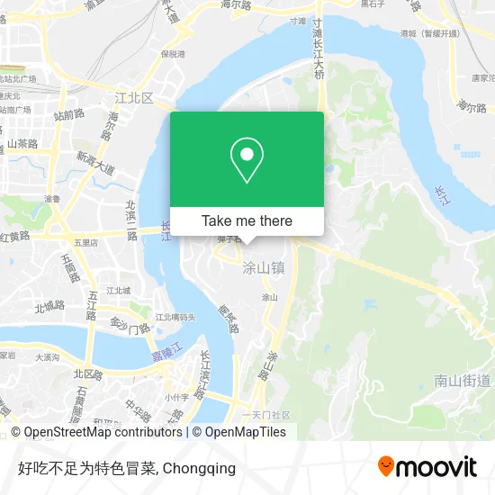 好吃不足为特色冒菜 map
