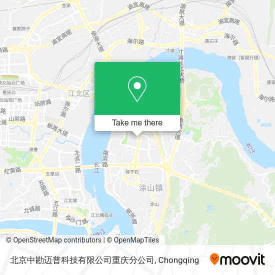 北京中勘迈普科技有限公司重庆分公司 map