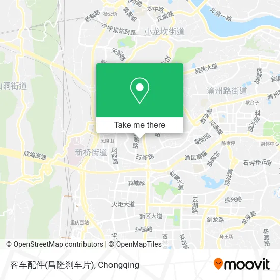 客车配件(昌隆刹车片) map