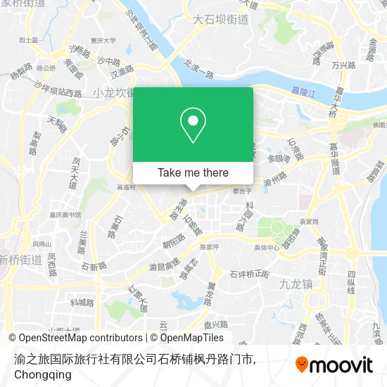 渝之旅国际旅行社有限公司石桥铺枫丹路门市 map
