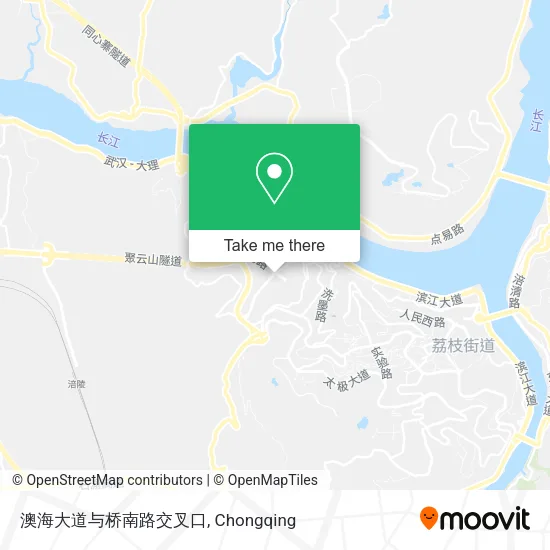 澳海大道与桥南路交叉口 map