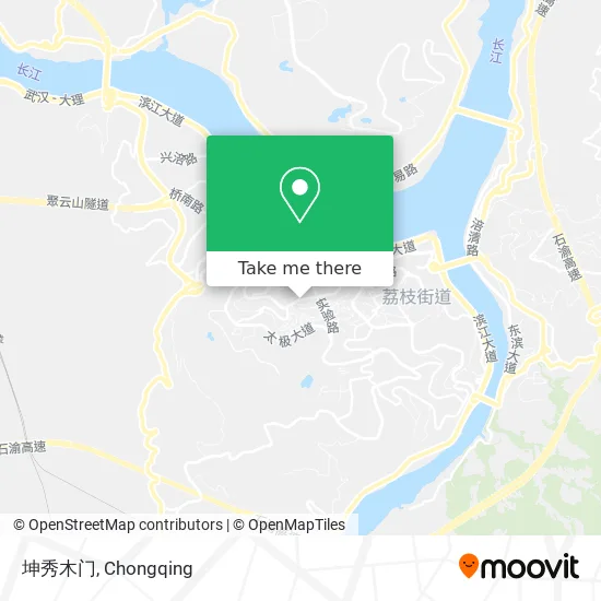 坤秀木门 map