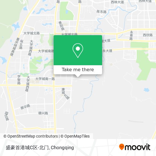 盛豪首港城C区-北门 map