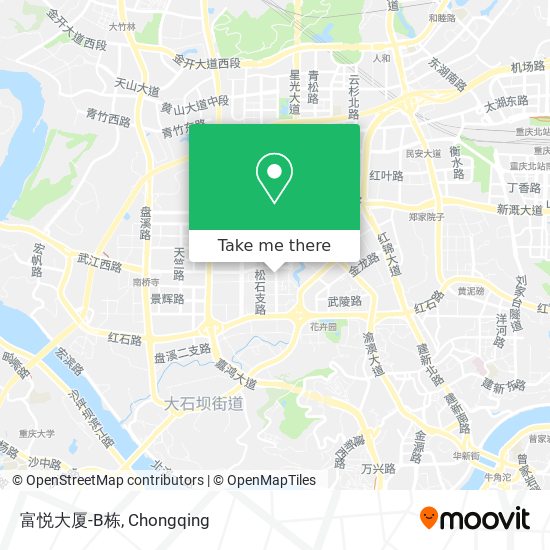 富悦大厦-B栋 map