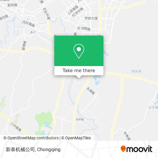 新泰机械公司 map