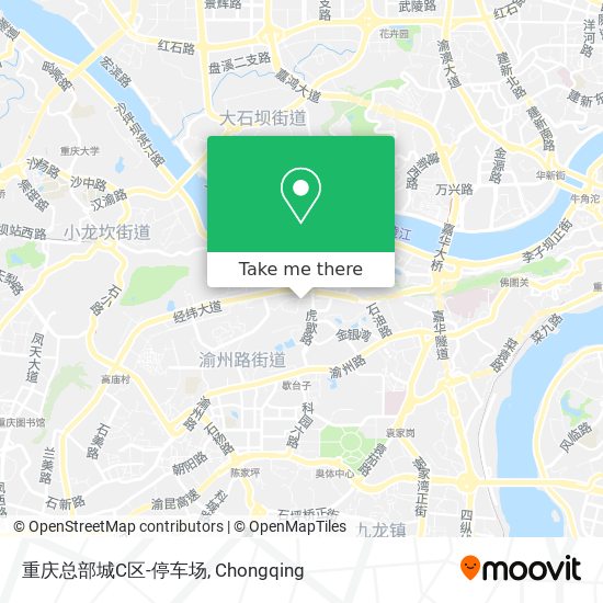 重庆总部城C区-停车场 map