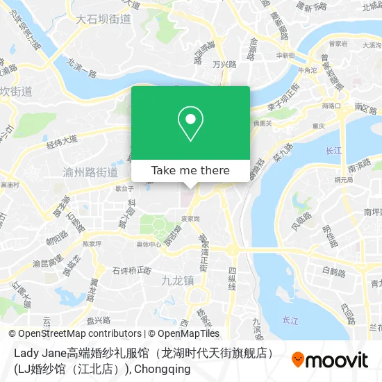 Lady  Jane高端婚纱礼服馆（龙湖时代天街旗舰店）(LJ婚纱馆（江北店）) map