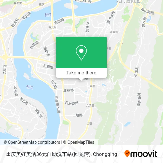 重庆美虹美洁36元自助洗车站(回龙湾) map