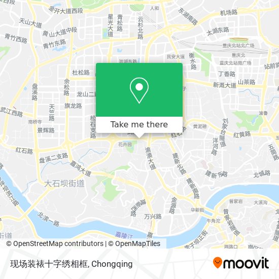 现场装裱十字绣相框 map