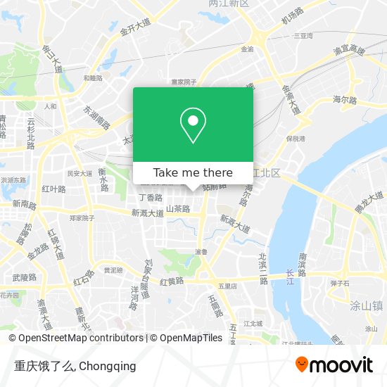 重庆饿了么 map