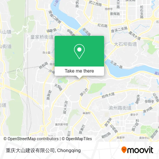 重庆大山建设有限公司 map