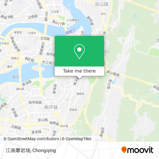 江南攀岩场 map
