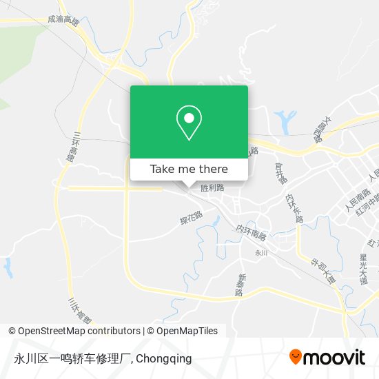 永川区一鸣轿车修理厂 map