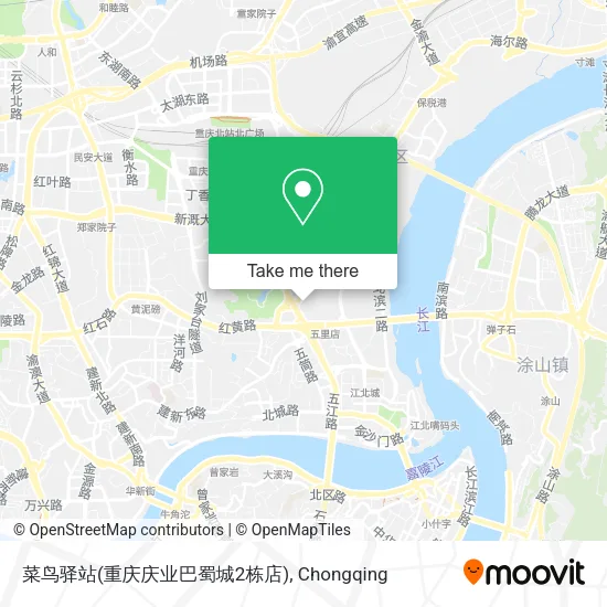 菜鸟驿站(重庆庆业巴蜀城2栋店) map