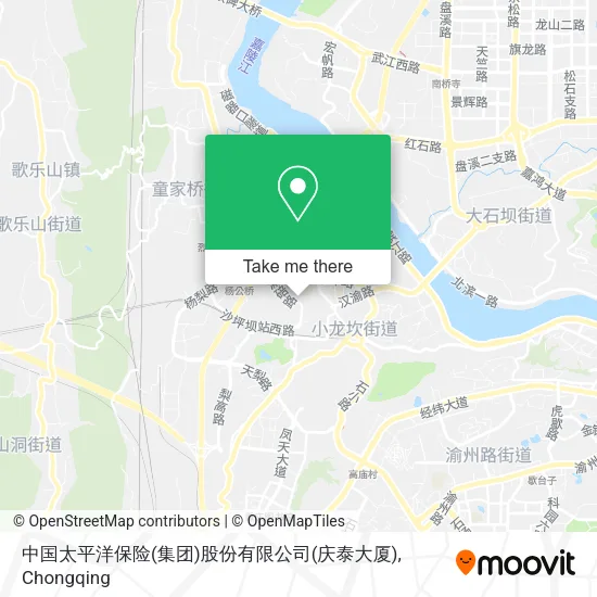 中国太平洋保险(集团)股份有限公司(庆泰大厦) map